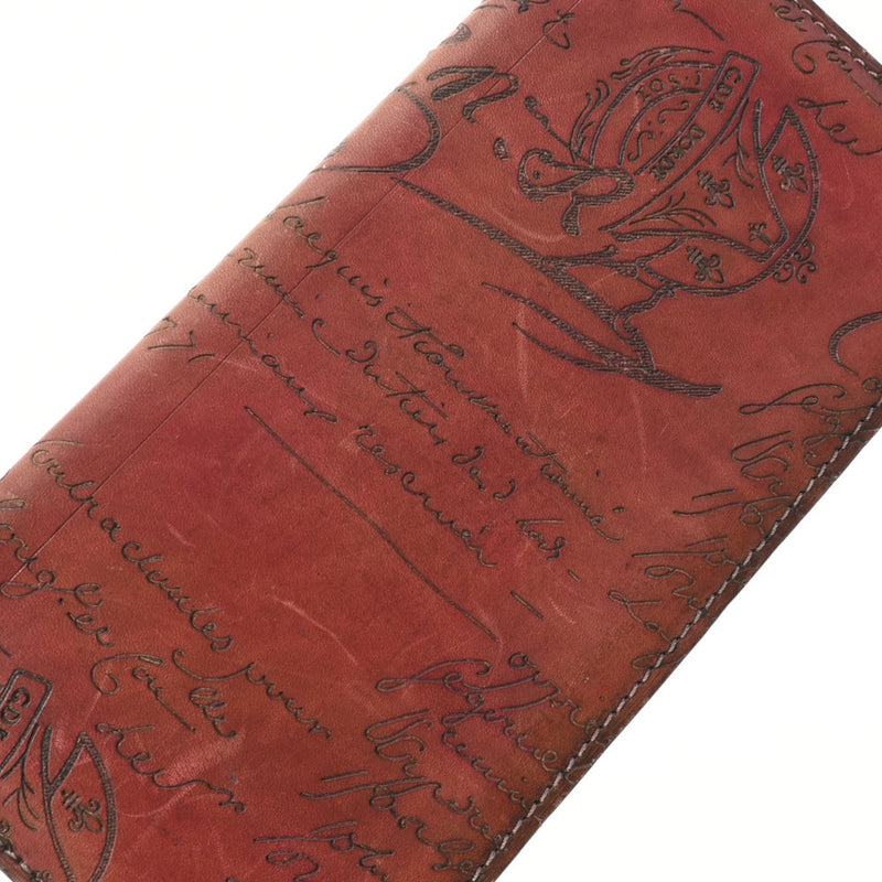 ベルルッティカリグラフィ 赤 メンズ 長財布 BERLUTI 中古 – 銀蔵