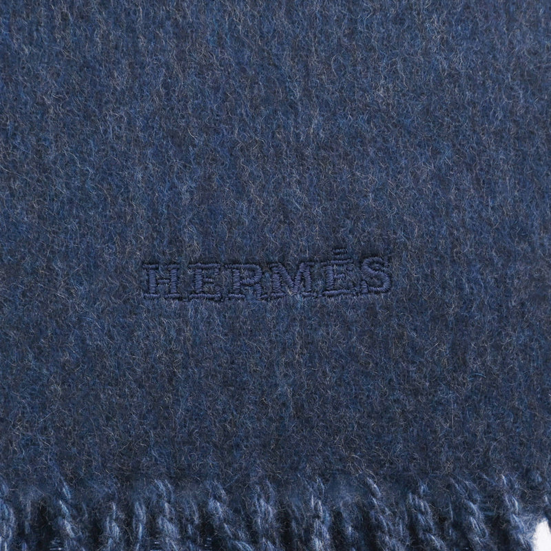 エルメスマフラー リバーシブル 紺/青 メンズ マフラー HERMES – 銀蔵