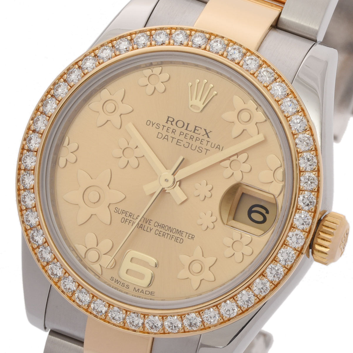 ロレックスデイトジャスト ユニセックス 腕時計 178383G ROLEX 中古