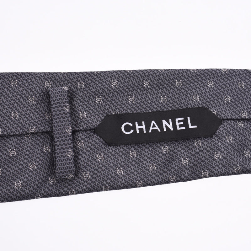 シャネルココマーク柄 グレー系 メンズ ネクタイ CHANEL – 銀蔵オンライン