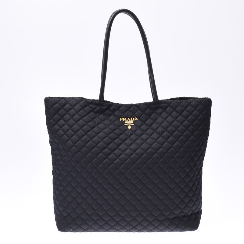 プラダキルティング 黒 レディース トートバッグ PRADA 中古 – 銀蔵