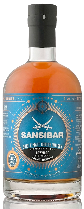 ボウモア[1997-2021] 24年 シェリーバット【SANSIBAR WHISKY 10th