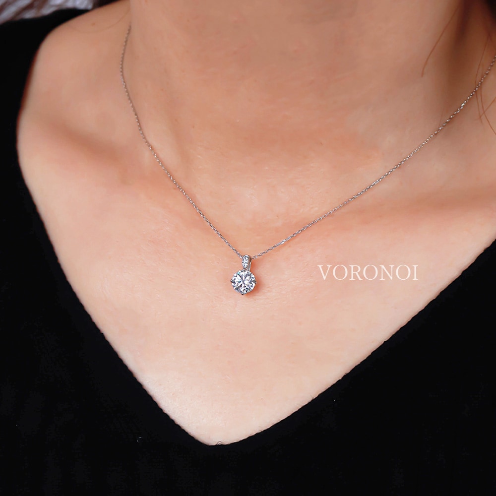 ラボグロウン ダイヤモンド ネックレス 1ct｜Pt950 プラチナ｜IGI鑑定