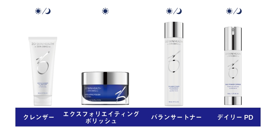 ゼオスキン 基本コースデイリーPDセット ZO SKIN｜正規通販｜W ライフ