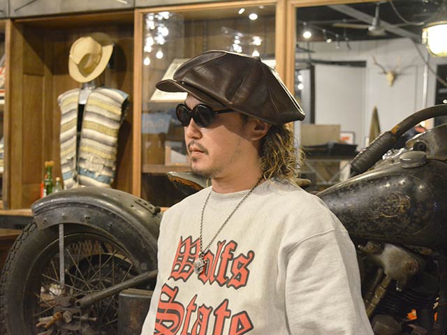 全2色【Mr.FATMAN/ミスターファットマン】2024AW「Leather Hillbilly