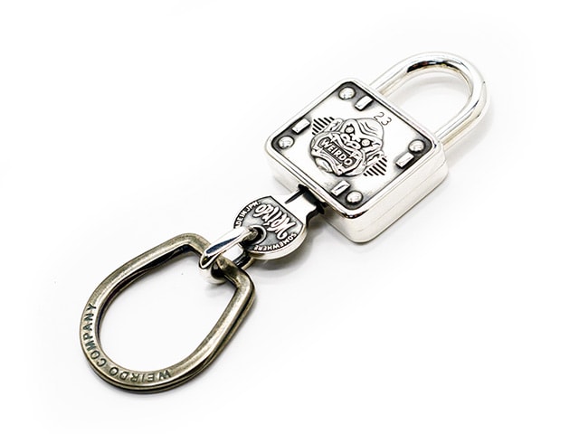 WEIRDO JEWELRY/ウィアードジュエリー】「Padlock Key Chain