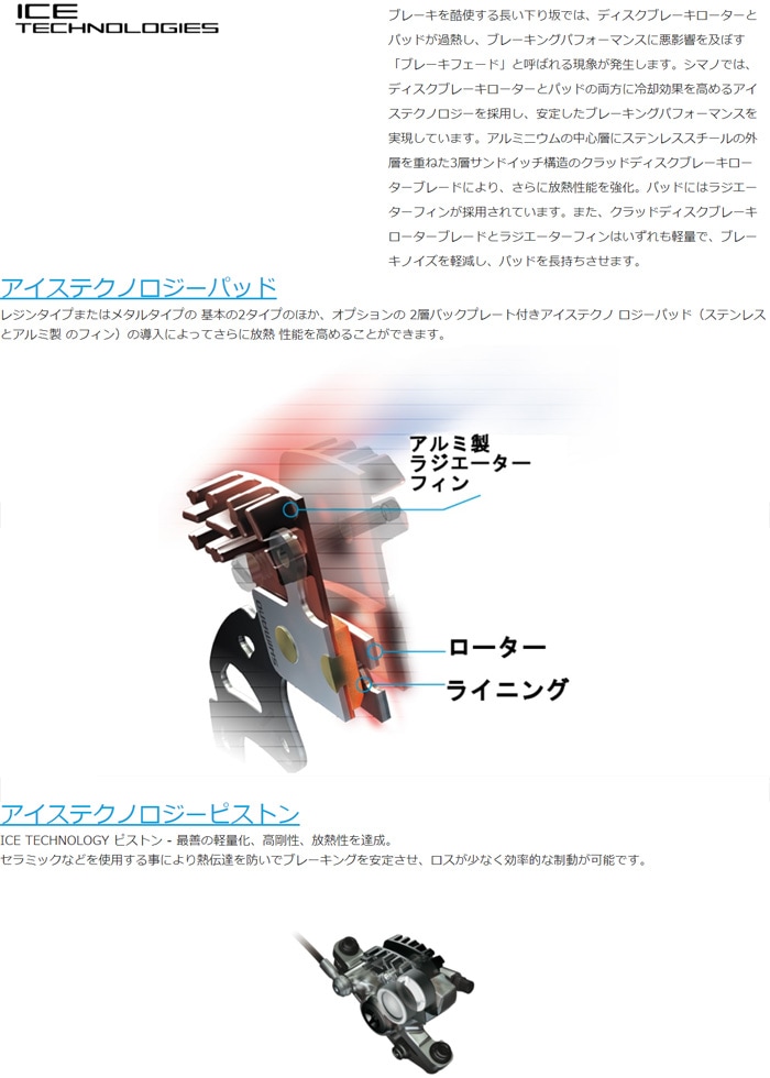 シマノ アルテグラDI2 BR-R8170 ハイドローリック・ディスクブレーキ
