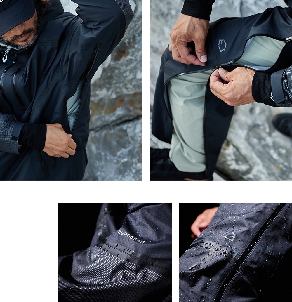 Sandy PTX 3L Zerostorm Hoodie Jacket（Unisex） | Wear | ZEROGRAM
