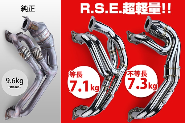 EXHAUST MANIFOLD GR86/86/FR-S/BRZ FA24/FA20 UNEQUAL LENGTH Ver.2