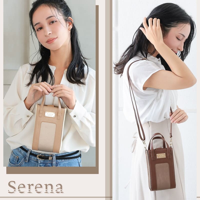 Clelia | バッグ,ショルダーバッグ |ベルトデザイン2wayミニショルダー