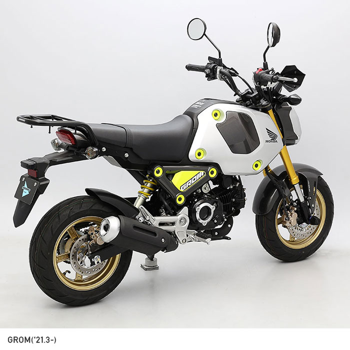 GROM グロム JC92 リアキャリア+リアボックスセット 50L ブラック