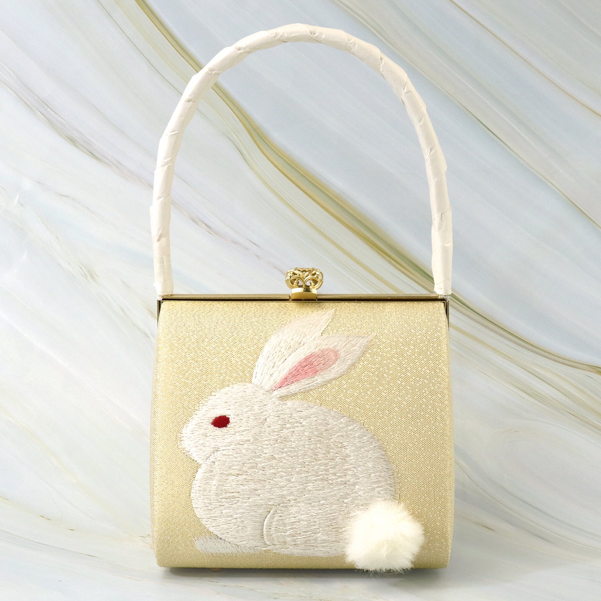 衿秀 公式 バッグ 和装 着物 ばっぐ bag 七五三 うさぎのしっぽ うさぎ