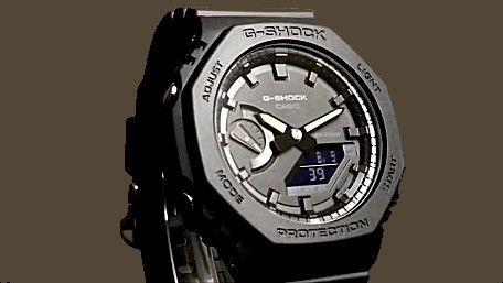 カシオGショック アナ・デジ腕時計 GA-2100-1A1JF