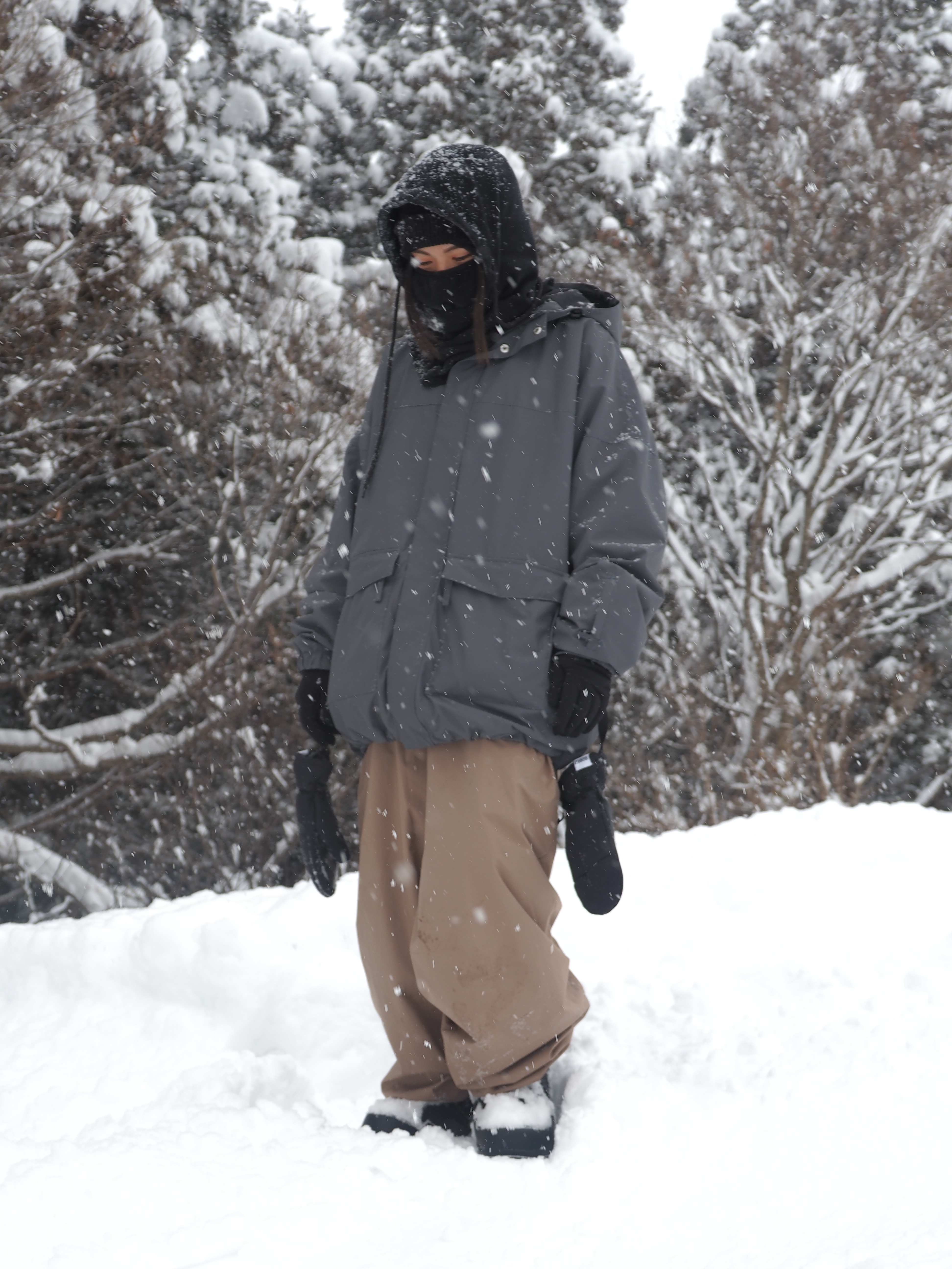 MAHF SUPPLY セットアップ スノーボードウェア 上XL 下XXL ウィンター