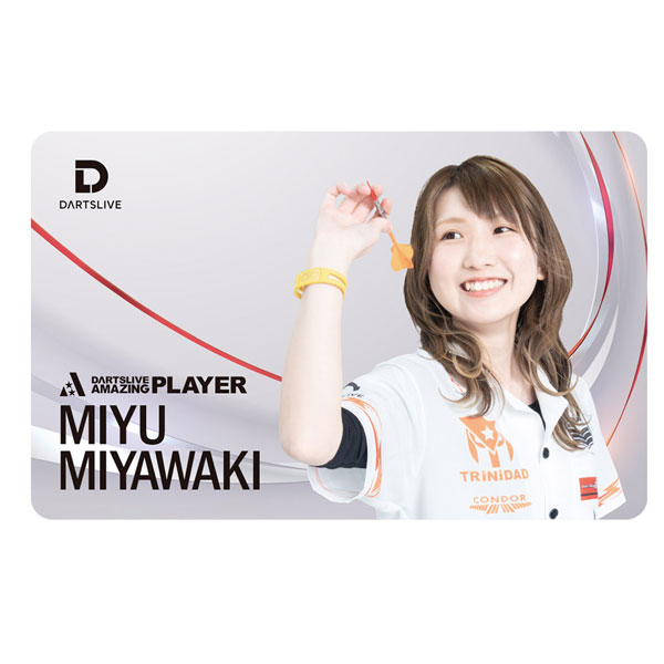 ダーツライブ プレイヤー グッズ 第4弾 宮脇実由 DARTSLIVE PLAYER