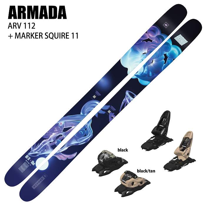 旧モデル [スキー2点セット]アルマダ スキー板 2025 ARMADA ARV 112 +