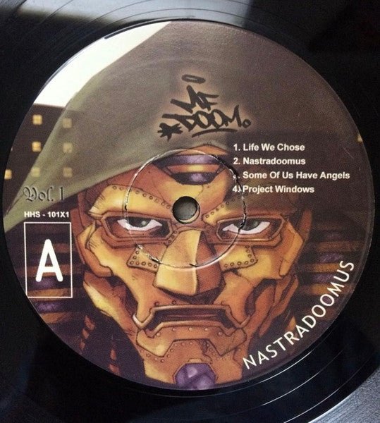 Nas x MF DOOM - NastraDOOMus Vol. 1+2 (Black & White Color) Vinyl