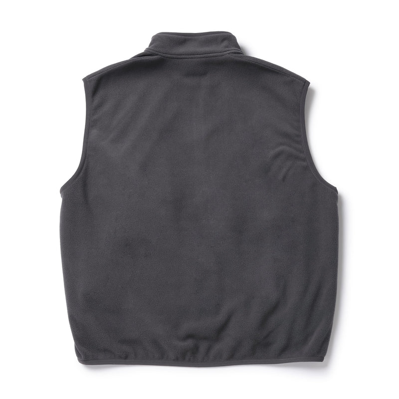 DOUBLE PILE FLEECE HALF ZIP VEST（ダブルパイルフリースジップベスト