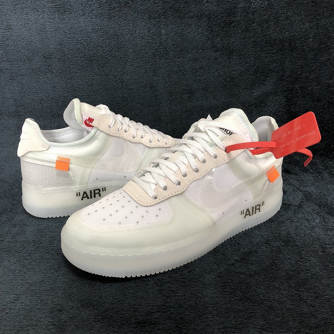 OFF-WHITE × NIKE AIR FORCE 1 LOWの購入者レビュー【サイズ感、履き