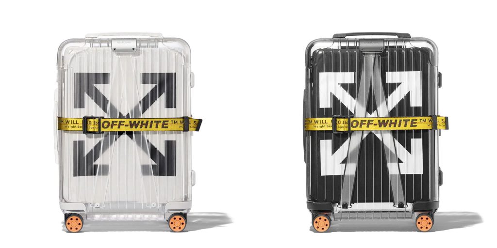 OFF-WHITE × RIMOWA コラボスーツケース 2型が10/25に国内発売予定