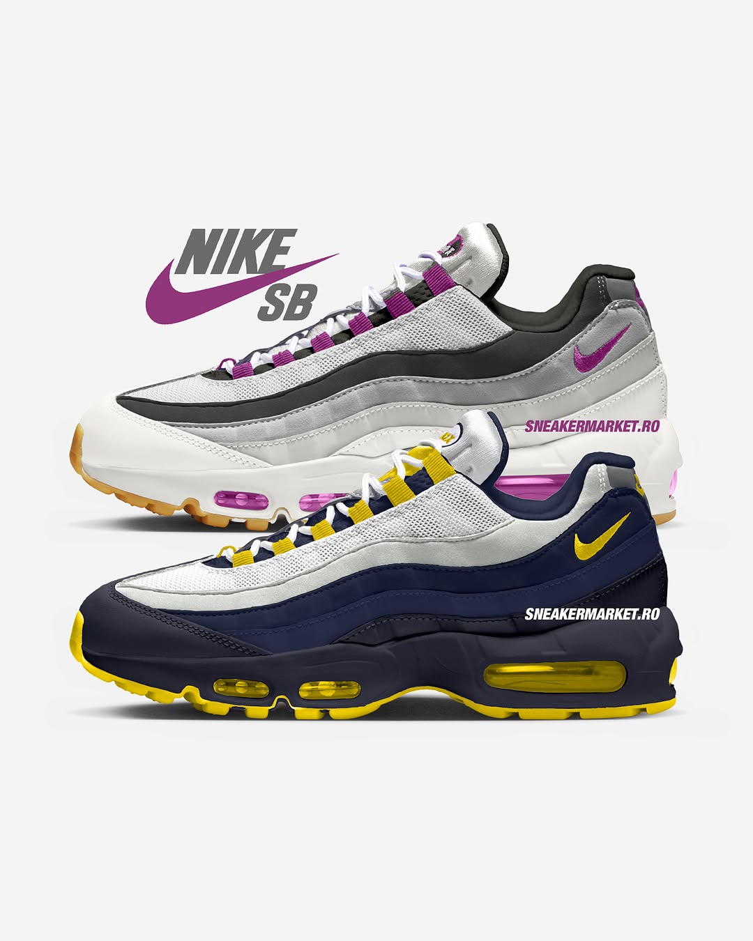 NIKE SB AIR MAX 95 OBSIDIAN & CACTUS FLOWERが2025年12月頃に海外