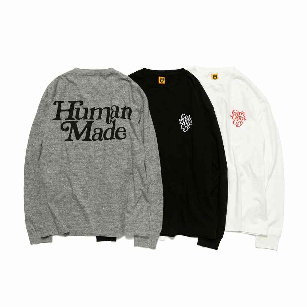 HUMAN MADE × GIRLS DON'T CRY 20AW コラボアイテムが11/27に国内発売