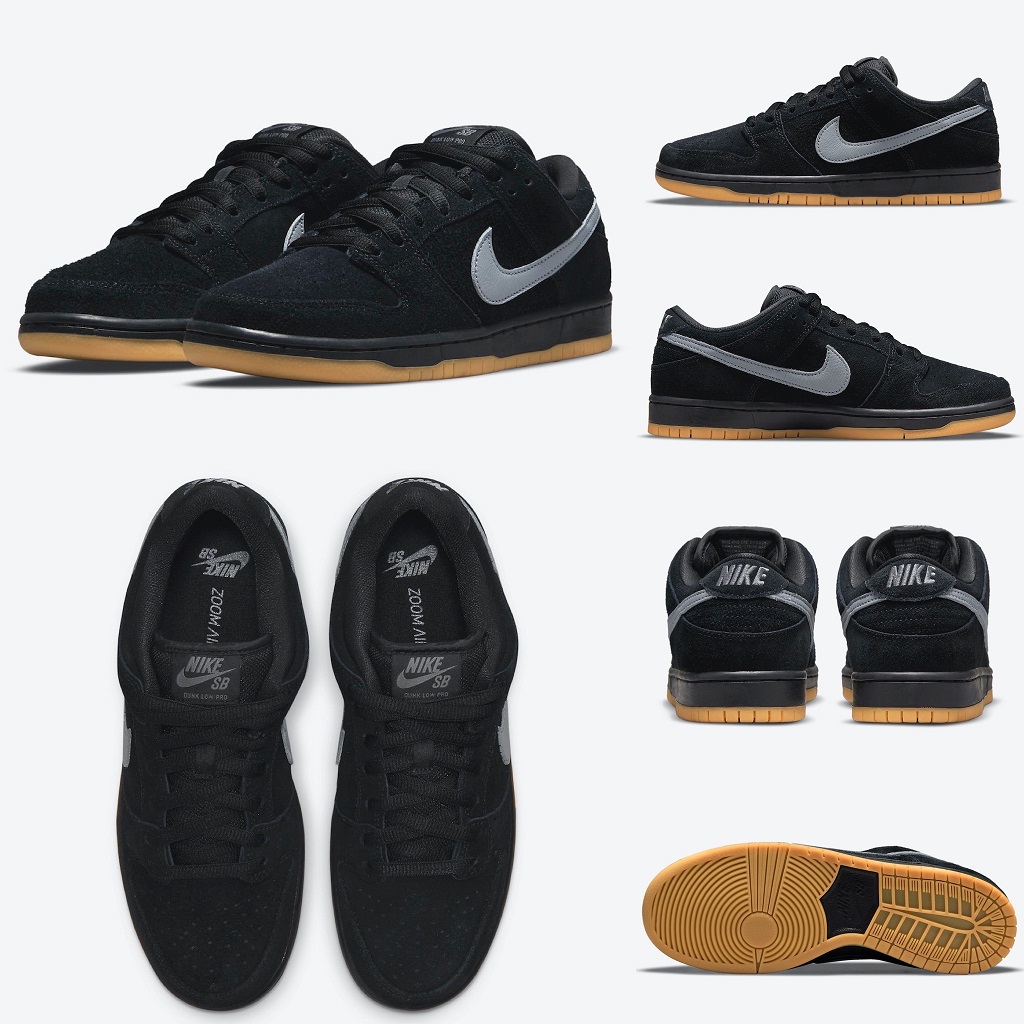 NIKE SB DUNK LOW PRO BLACK FOG GUMが11/13、11/18に国内再販予定