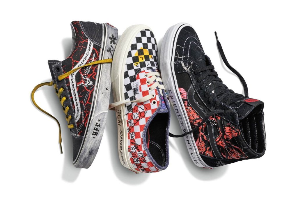 STRANGER THINGS 4 × VANS SK8-HI & STYLE 36 & AUTHENTIC、コラボ