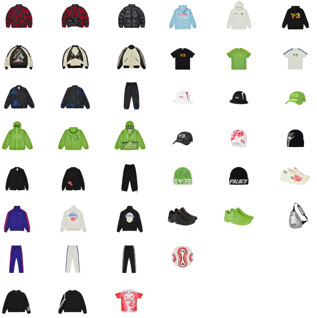 PALACE × adidas Y-3 2022 WINTER コラボアイテムが11/12に国内発売