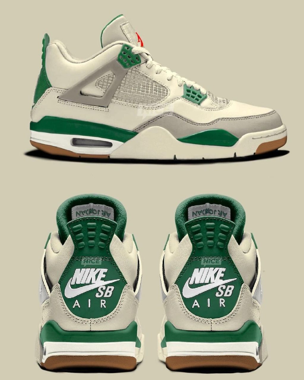 NIKE SB AIR JORDAN 4 PINE GREENが3/17、3/21、3/27、3/28に国内発売