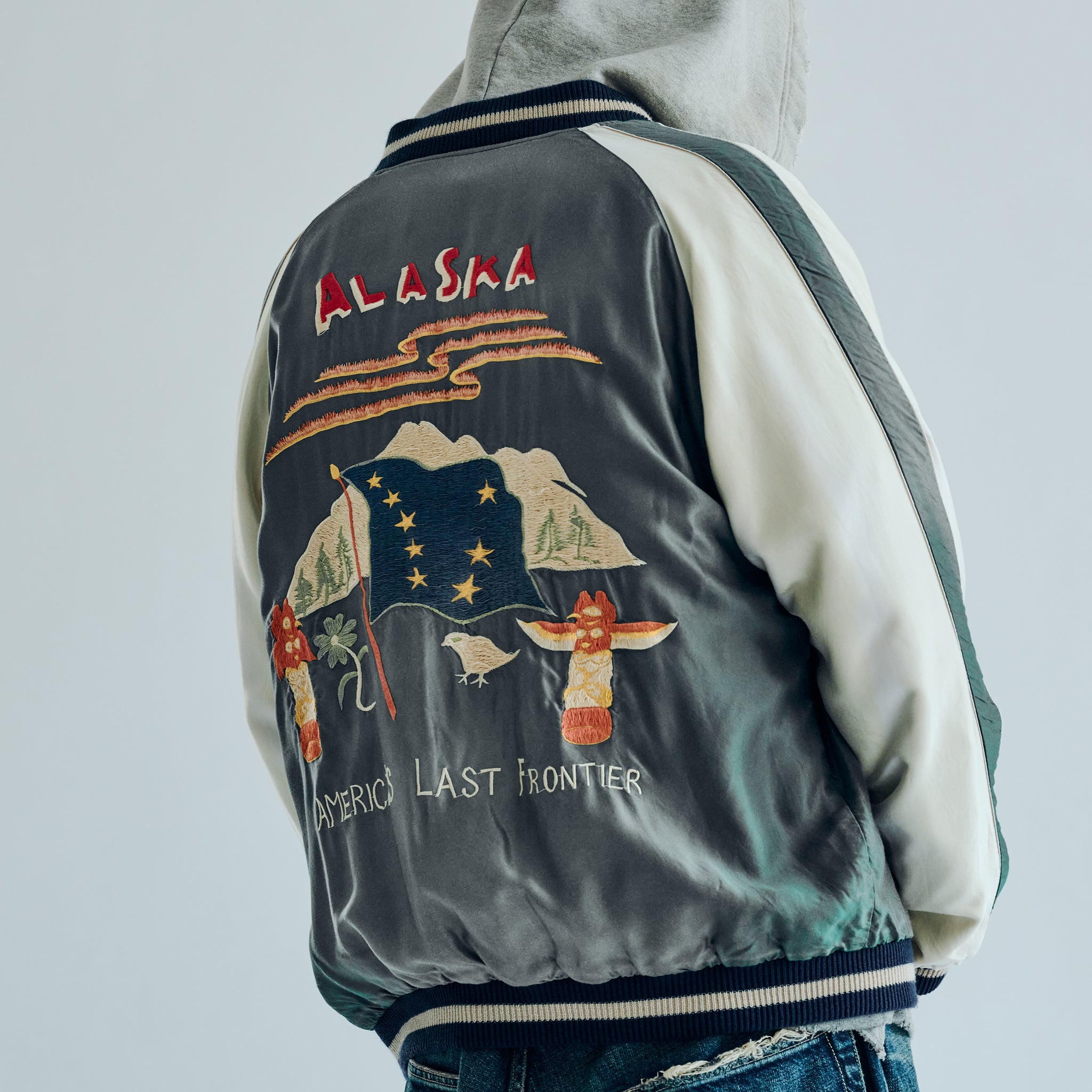 GL15481 / ACETATE SOUVENIR JACKET 