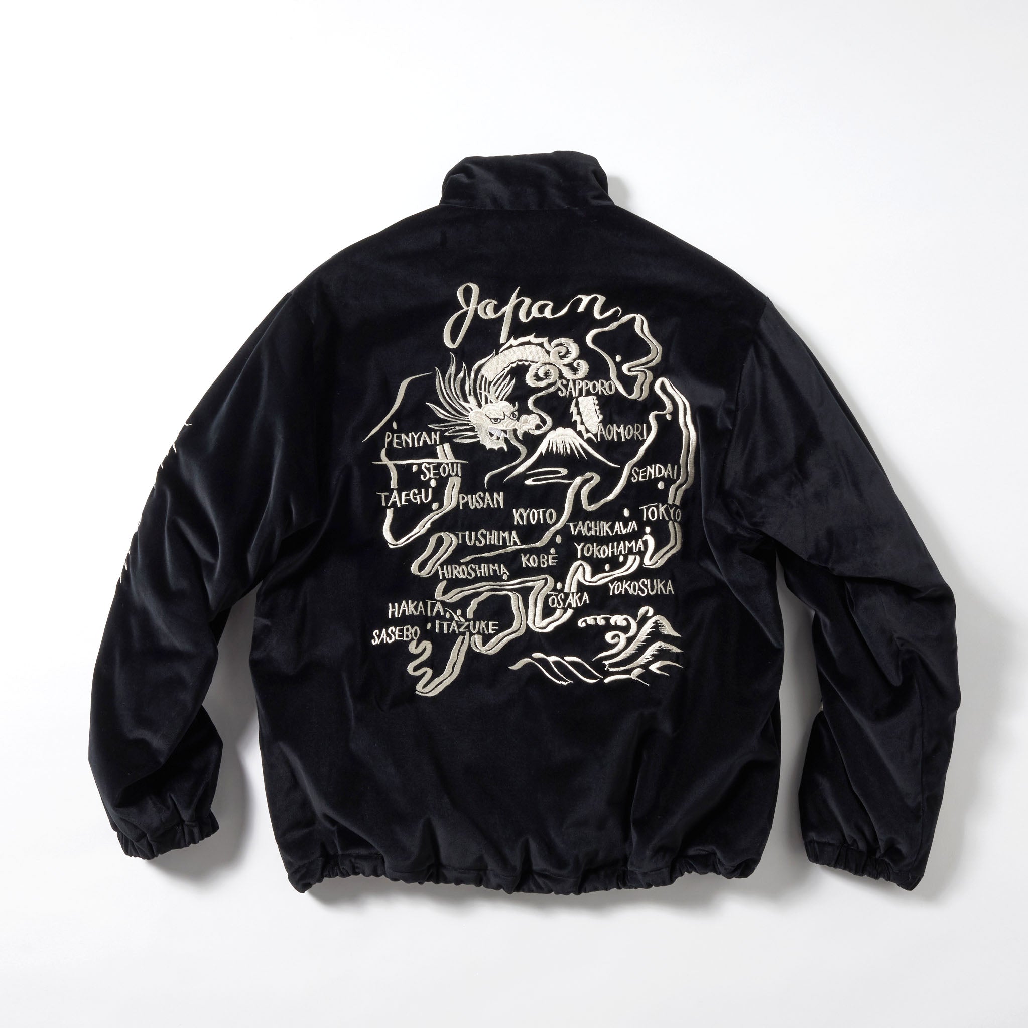 GL15554 / VELVETEEN SUKA TRACK JACKET – gold