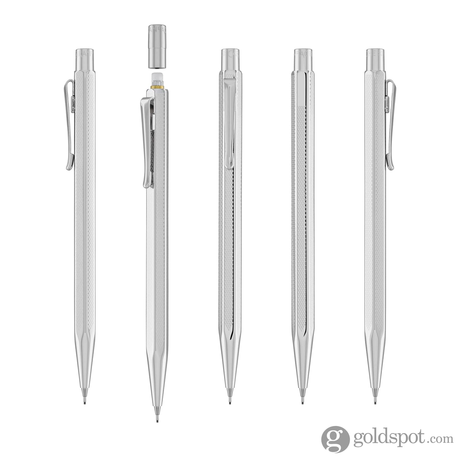 Caran d'Ache Ecridor Retro Mechanical Pencil in Silver Plated and