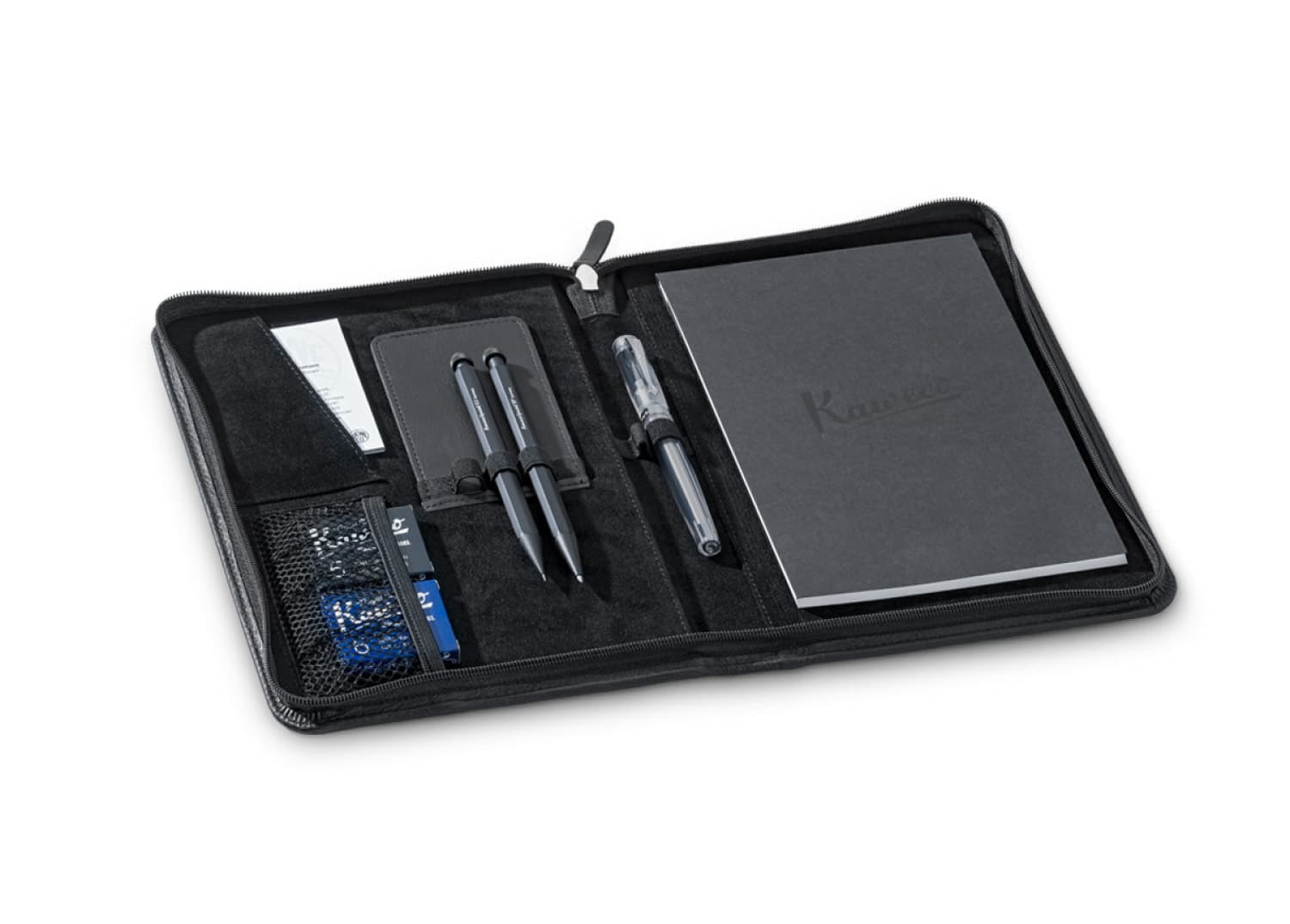 Kaweco Organizer Black Leather A5 - Goldspot Pens