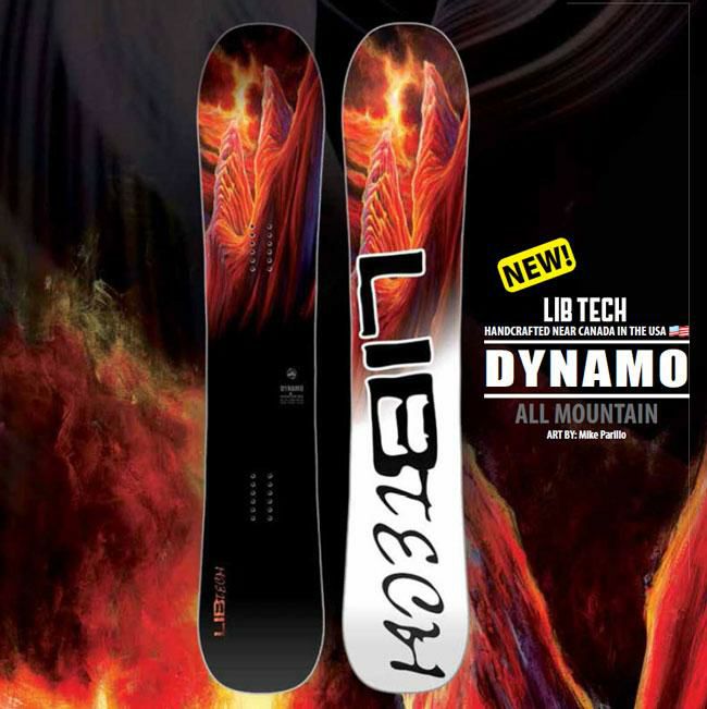 LIBTECH DYNAMO・ダイナモ】2024-2025ニューモデルスノーボード。国内