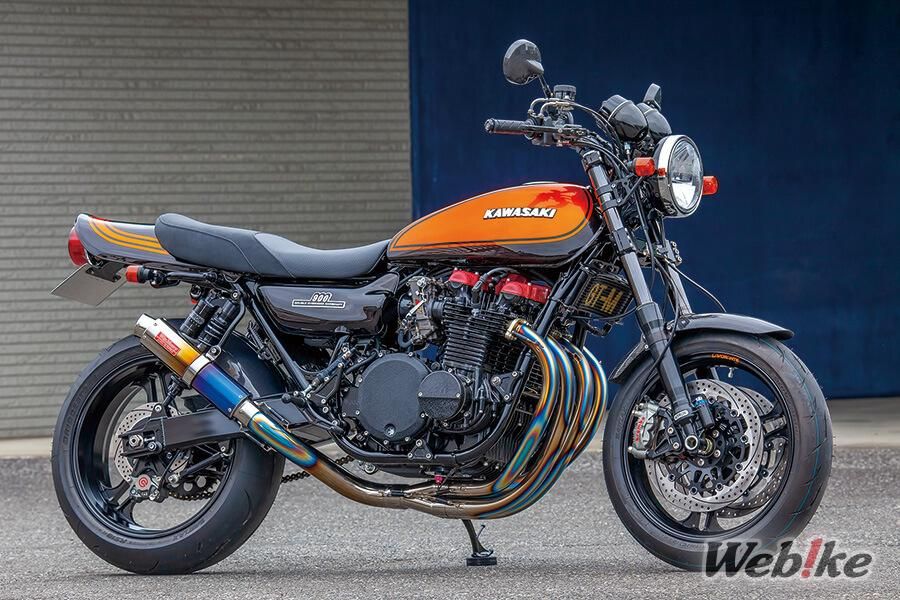 Full Modern Update with Classic Z1 Style: Kawasaki Z1(900 SUPER4