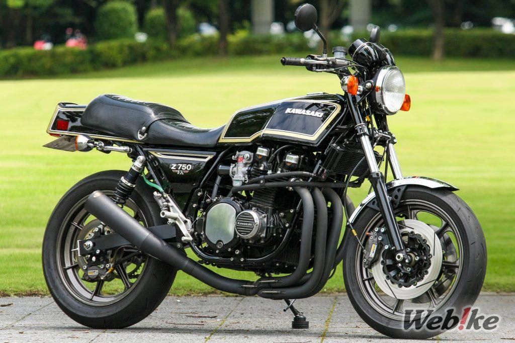 Emphasizes both High Power and Ease of Handling: Z750FX Custom