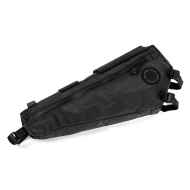 FAIRWEATHER* frame bag half (x-pac black) - BLUE LUG GLOBAL ONLINE