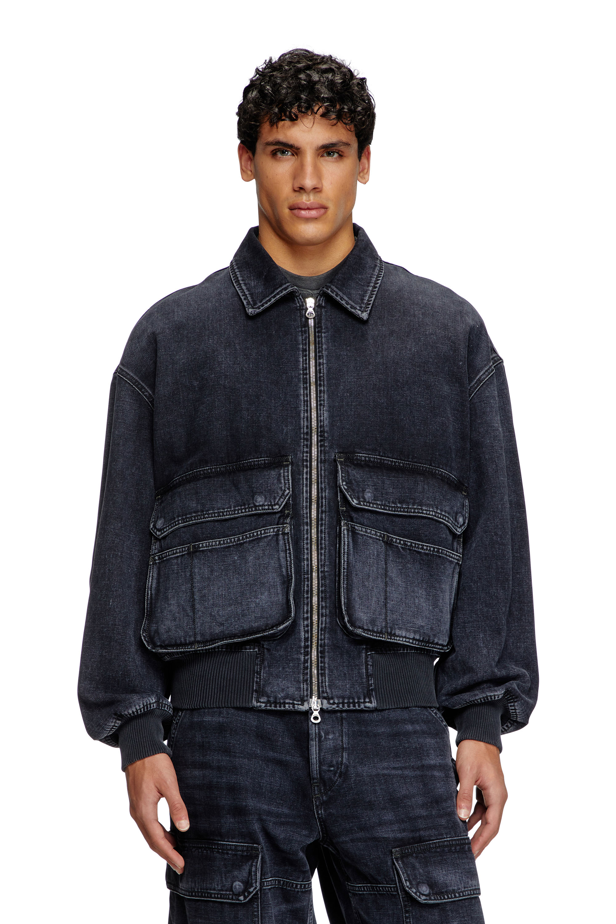 Men's Jeans Jackets: Trucker, Vest, Trench, with Teddy | Diesel®.