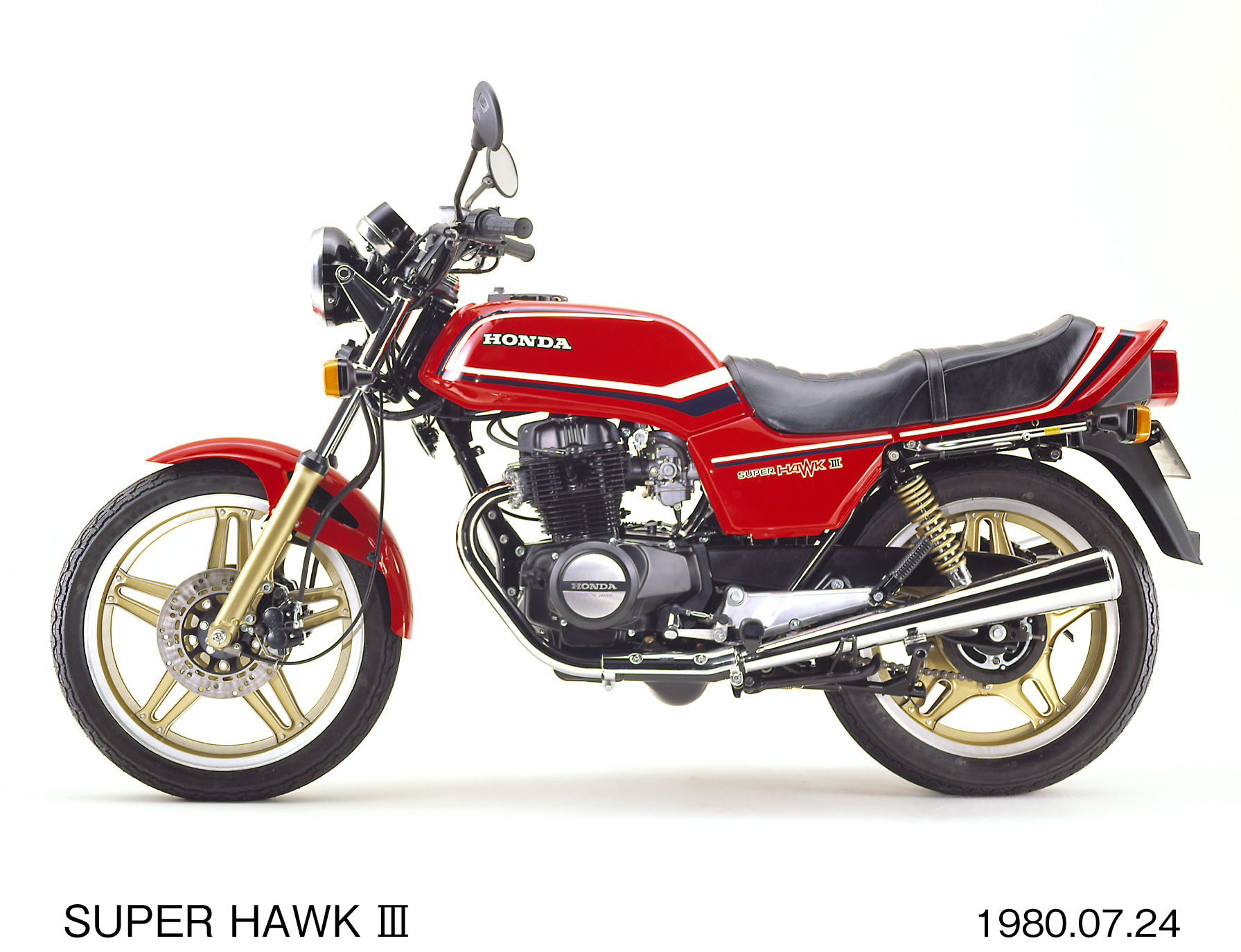 軽快な400ccロードスポーツ車ホンダ スーパーホークIIIを発売 | Honda