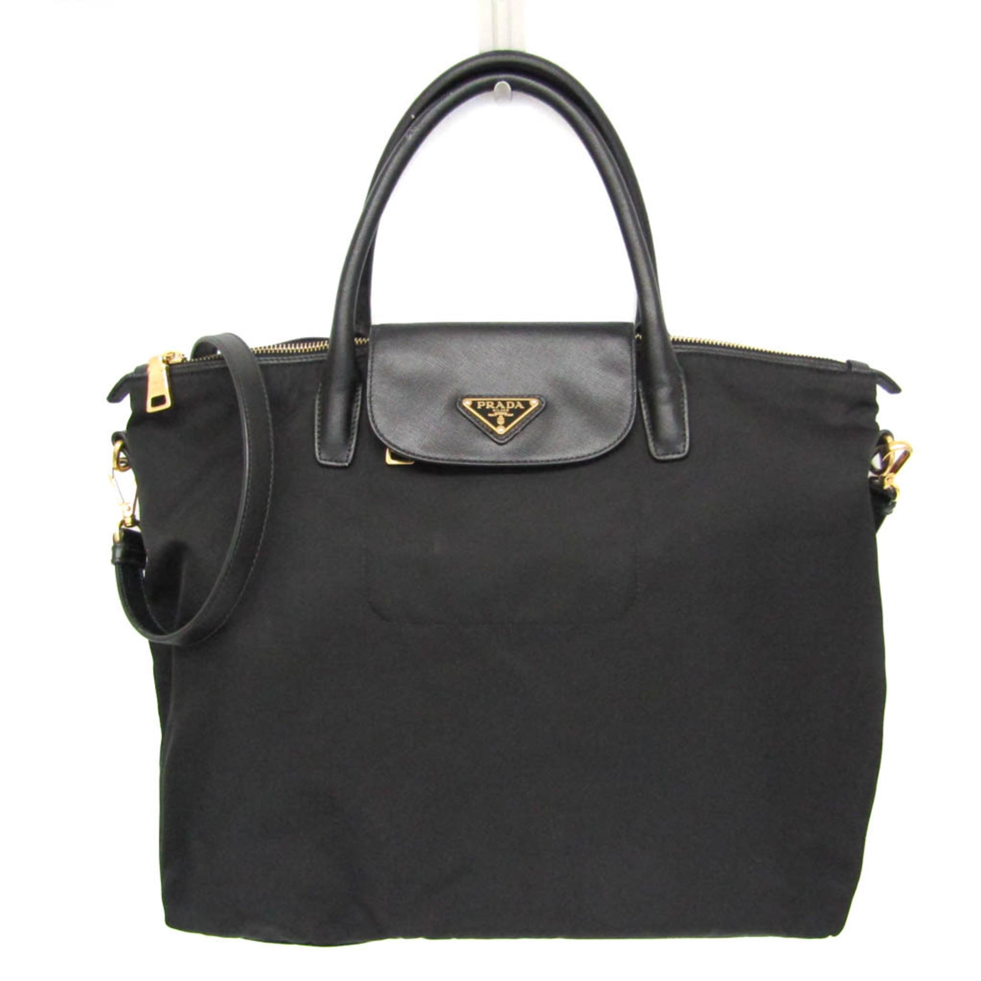 プラダ(Prada) BN2541 レディース レザー,ナイロン ハンドバッグ