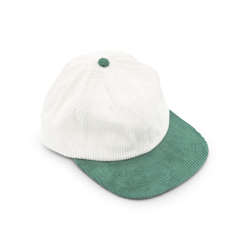 Corduroy Two-Tone 6 Panel - Green – Glory Days Custom Hats