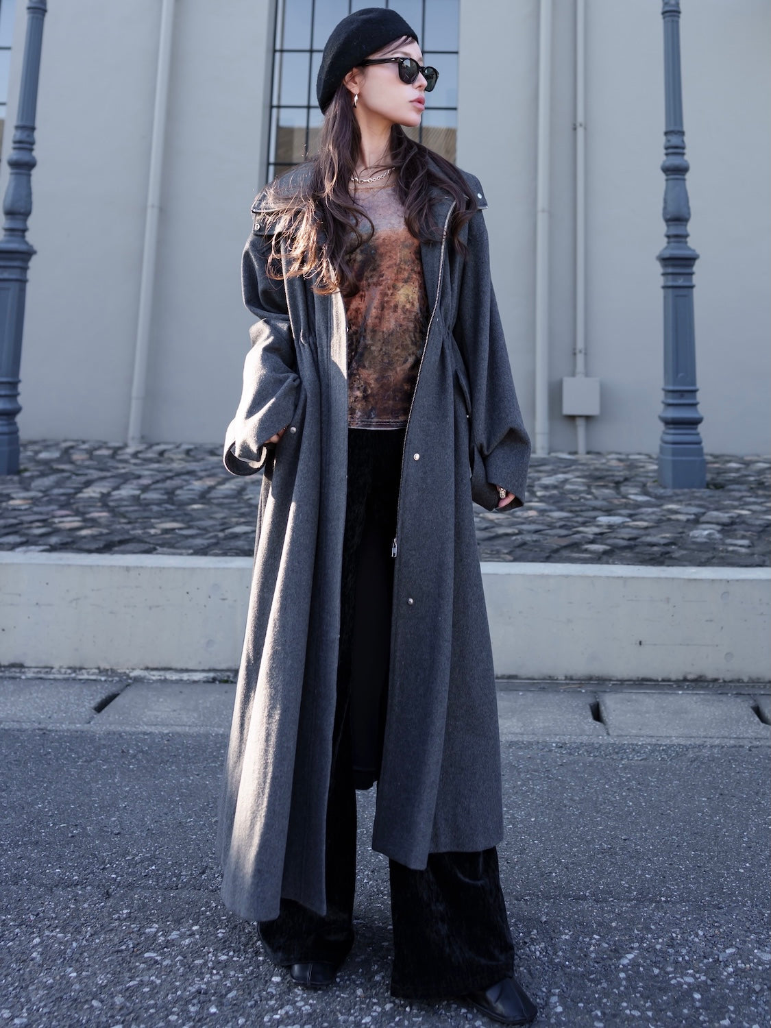 Crash velour ロングスリーブ