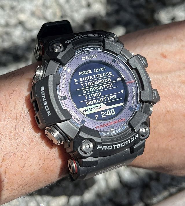 Acting Tough With The G-Shock Rangeman GPR-B1000-1 – GNOMONIST