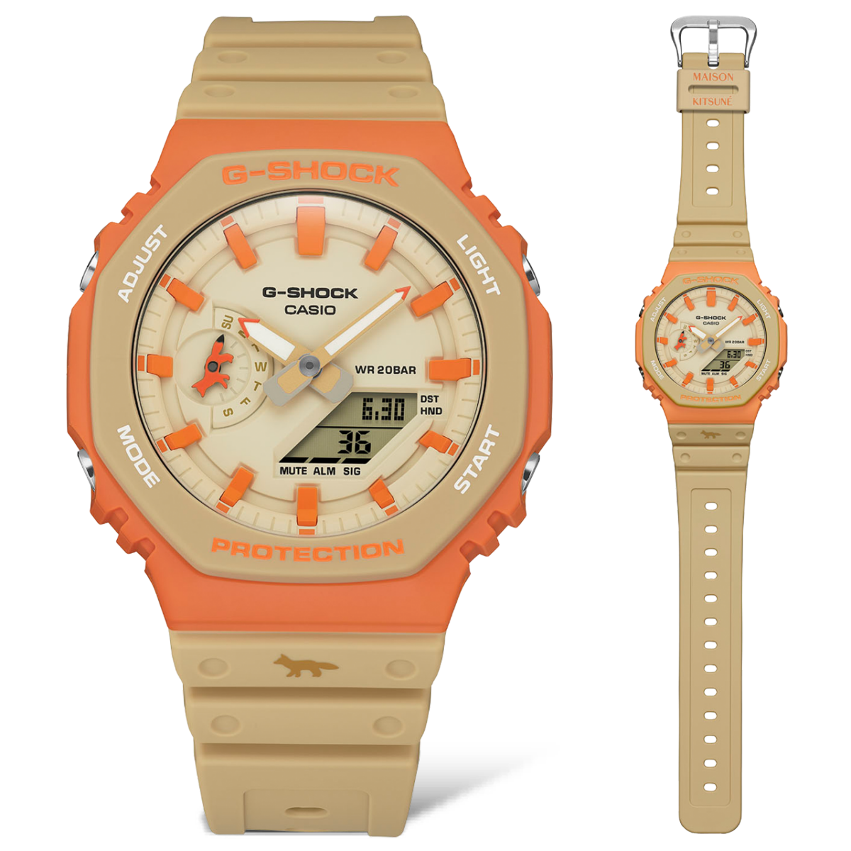 Maison Kitsune x G-SHOCK | CASIO