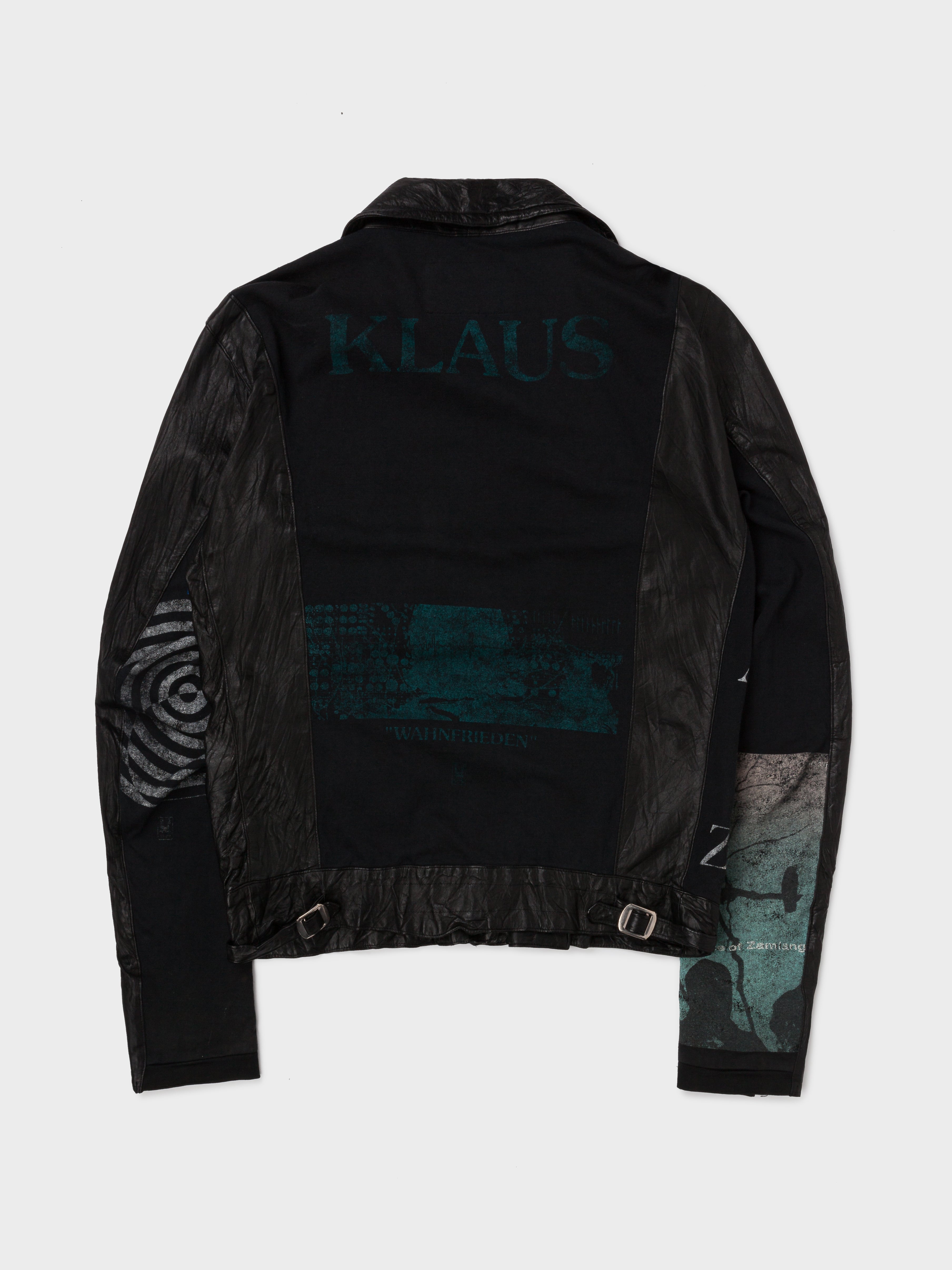 Buy Undercover 'Zamiang' Klaus Leather Rider Jacket Online at Groupie