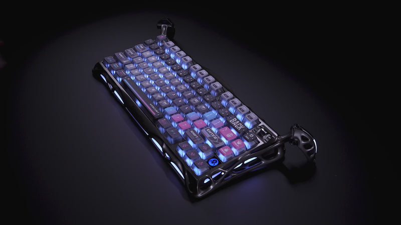 Mercury K1 Pro サイバーパンク ゲーミングキーボード 75% メカニカル