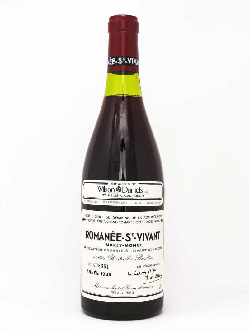 1985 Domaine de la Romanee-Conti, DRC, Romanee-Saint-Vivant Grand Cru,