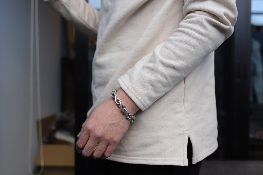 LYNCH SILVER SMITH TWIST(M) BRACELET – grandguignol