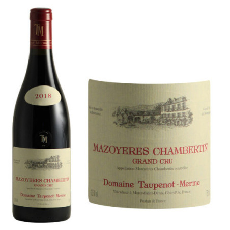 Mazoyères-Chambertin 2018 - Domaine Taupenot Merme - Côte de Nuits